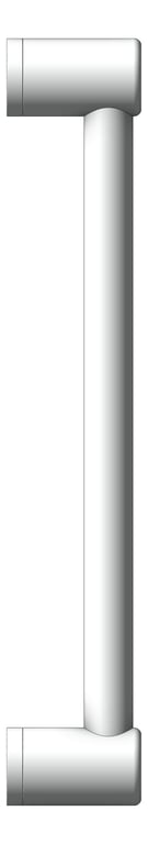 Left Image of GrabRail 90Deg Nero MeccaCare Ambulant