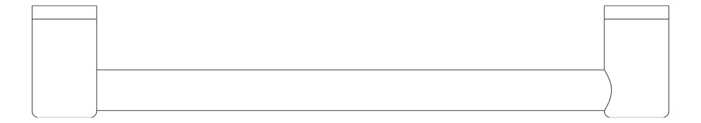 Plan Image of GrabRail 90Deg Nero MeccaCare Ambulant