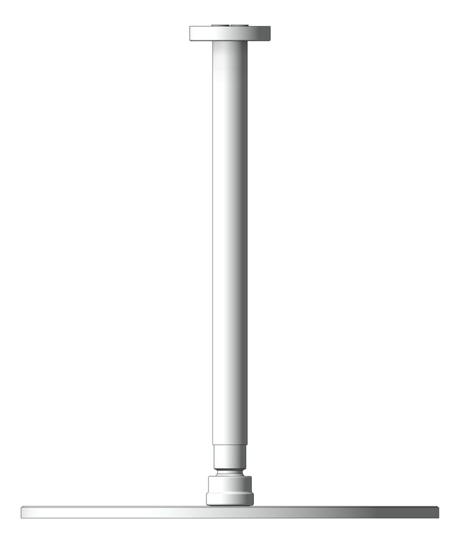 Front Image of Shower Ceiling Nero Round