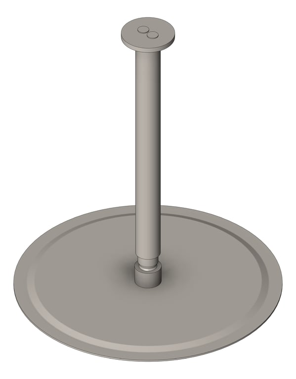 Navigate to Shower Ceiling Nero Zen RoundArm 300mmHead