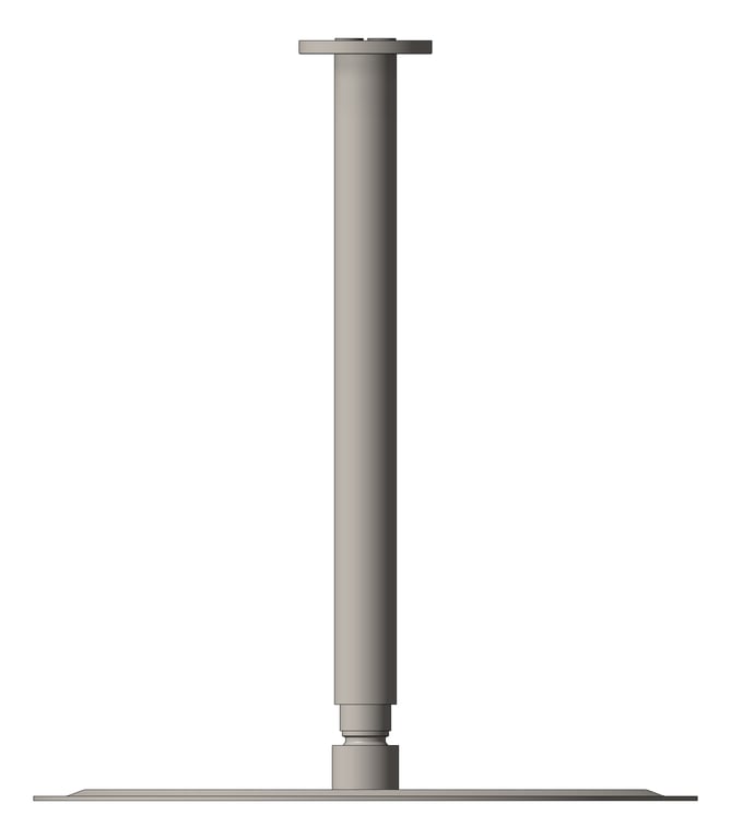 Front Image of Shower Ceiling Nero Zen RoundArm 300mmHead