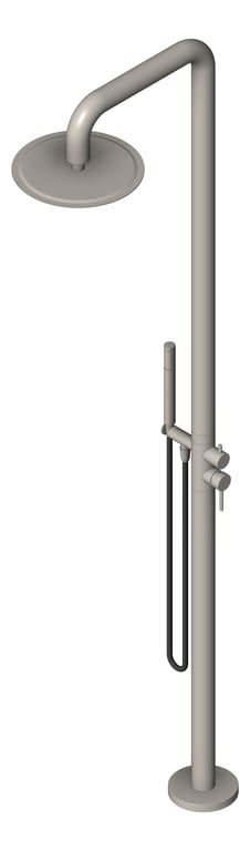 Navigate to Shower Freestanding Nero Zen