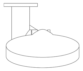 Plan Image of Shower Hand Nero Mecca AirShowerII Bracket
