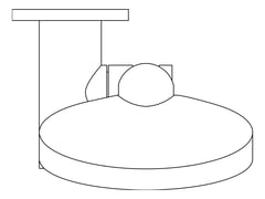 Plan Image of Shower Hand Nero Opal