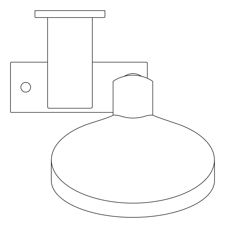 Plan Image of Shower Rail Nero 3Function