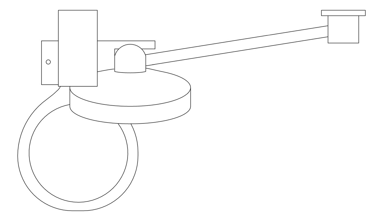 Plan Image of Shower Rail Nero Builder Project