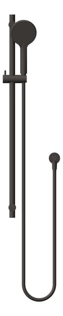 Front Image of Shower Rail Nero Elgin