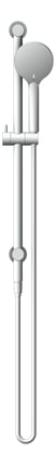 Front Image of Shower Rail Nero Mecca AirShower
