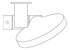 Plan Image of Shower Rail Nero Mecca