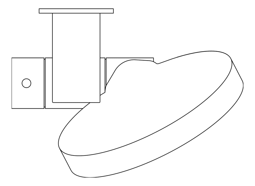 Plan Image of Shower Rail Nero Mecca