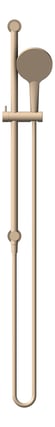 Front Image of Shower Rail Nero Opal