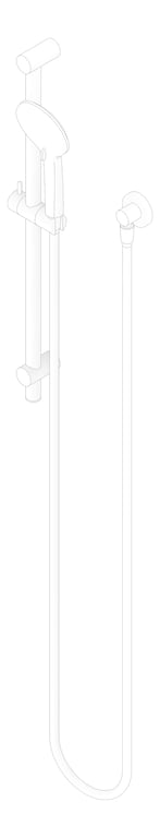 3D Documentation Image of Shower Rail Nero Project