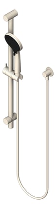 3D Shaded Image of Shower Rail Nero Project Round