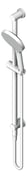 3D Shaded Image of Shower Rail Nero Serenity