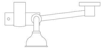 Plan Image of Shower Rail Nero York