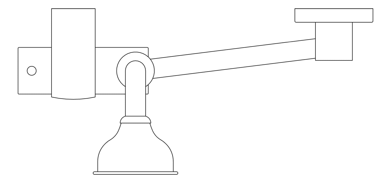 Plan Image of Shower Rail Nero York