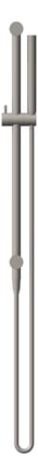 Front Image of Shower Rail Nero Zen