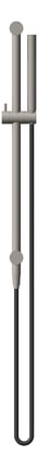 Front Image of Shower Rail Nero Zen OutdoorHose