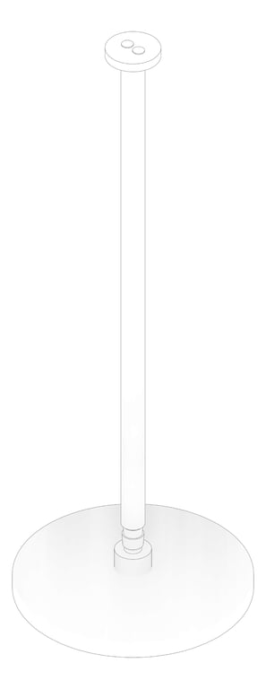 3D Documentation Image of Shower Rose Nero Opal