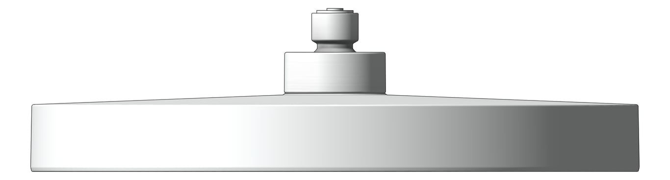 Left Image of Shower Rose Nero Serenity