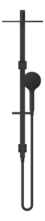 Front Image of Shower Twin Nero Bianca