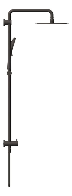 Left Image of Shower Twin Nero Elgin