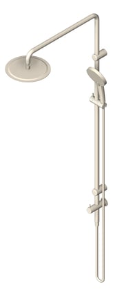 3D Shaded Image of Shower Twin Nero MeccaCare GrabRail
