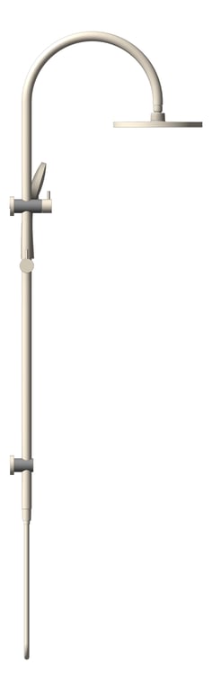 Left Image of Shower Twin Nero Opal AirShower