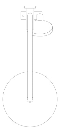 Plan Image of Shower Twin Nero