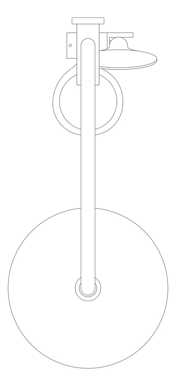 Plan Image of Shower Twin Nero Project Builder