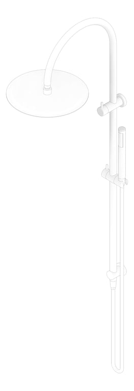 3D Documentation Image of Shower Twin Nero Zen