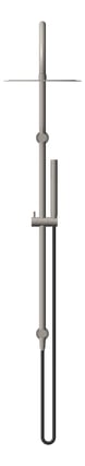 Front Image of Shower Twin Nero Zen OutdoorHose