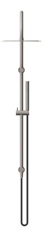 Front Image of Shower Twin Nero Zen OutdoorHose