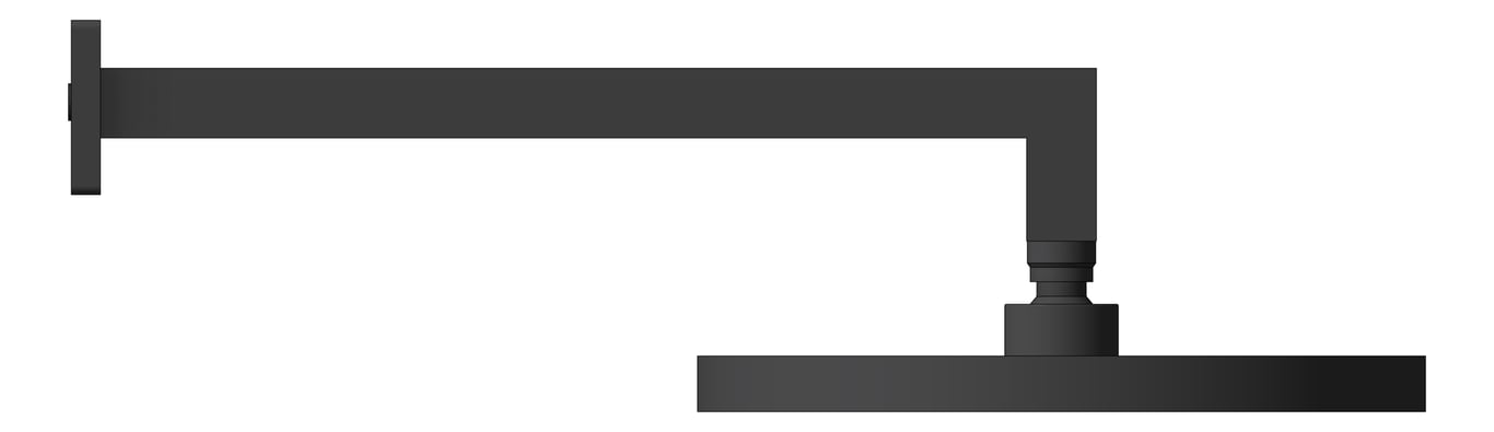 Left Image of Shower Wall Nero Round