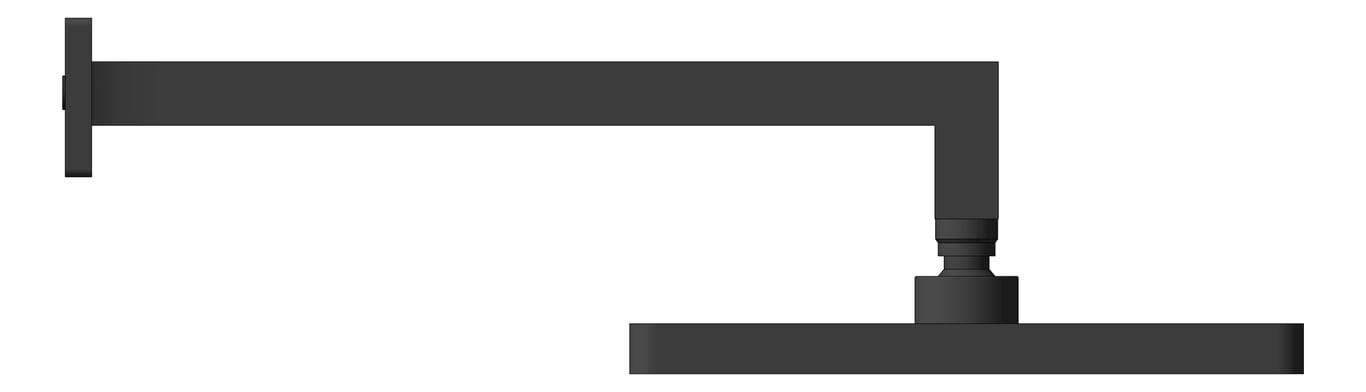 Left Image of Shower Wall Nero Square