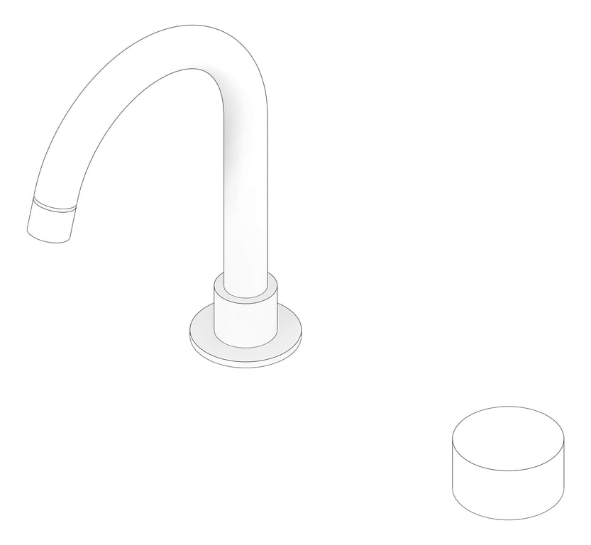 3D Documentation Image of MixerSet Basin Nero KaraProgressive