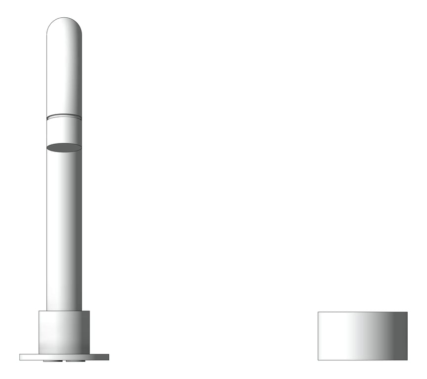 Front Image of MixerSet Basin Nero KaraProgressive