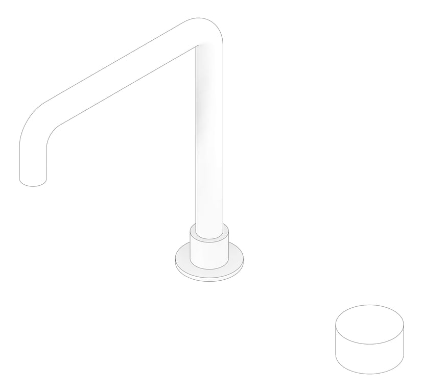 3D Documentation Image of MixerSet Basin Nero KaraProgressive Tall