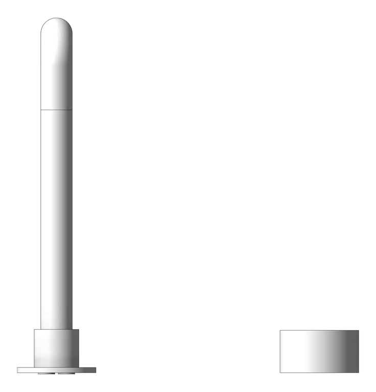Front Image of MixerSet Basin Nero KaraProgressive Tall
