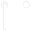 Plan Image of MixerSet Basin Nero KaraProgressive Tall