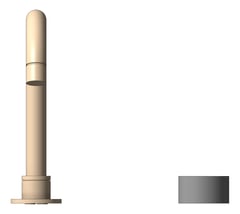 Front Image of MixerSet Basin Nero Opal Progressive