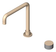 3D Shaded Image of MixerSet Basin Nero Opal Progressive Tall