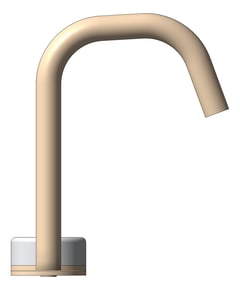 Left Image of MixerSet Basin Nero Serenity Progressive EdgeSpout