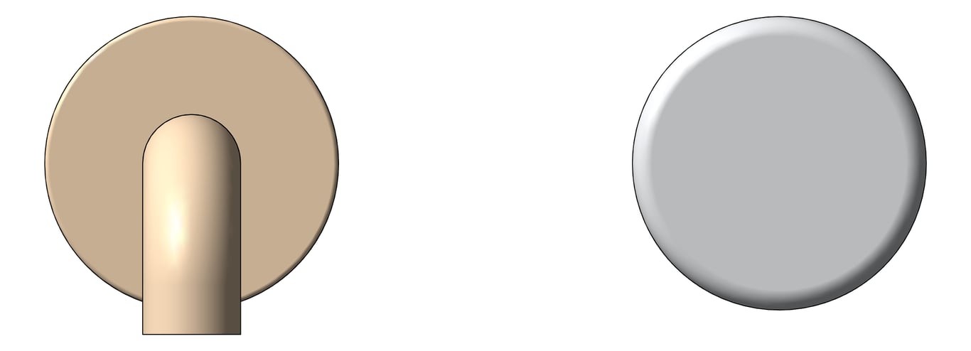 Front Image of MixerSet Basin Nero Serenity Progressive