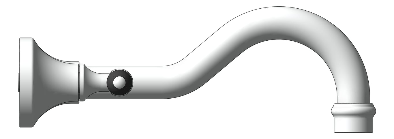 Left Image of MixerSet Basin Nero York Wall