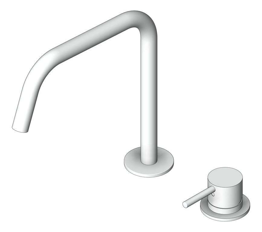 MixerSet BathKitchen Nero Mecca Edge SpoutII
