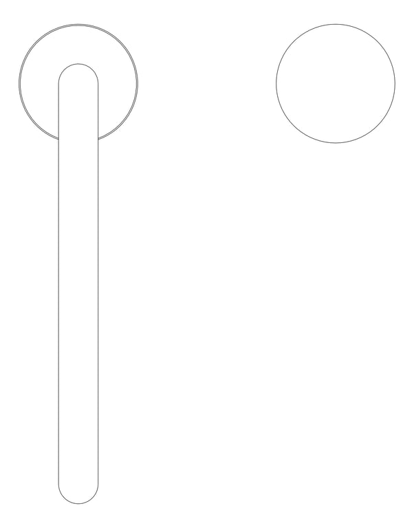 Plan Image of MixerSet Hob Nero Serenity Progressive EdgeSpout Bath