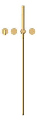 Front Image of MixerSet Shower Nero Opal Progressive Split