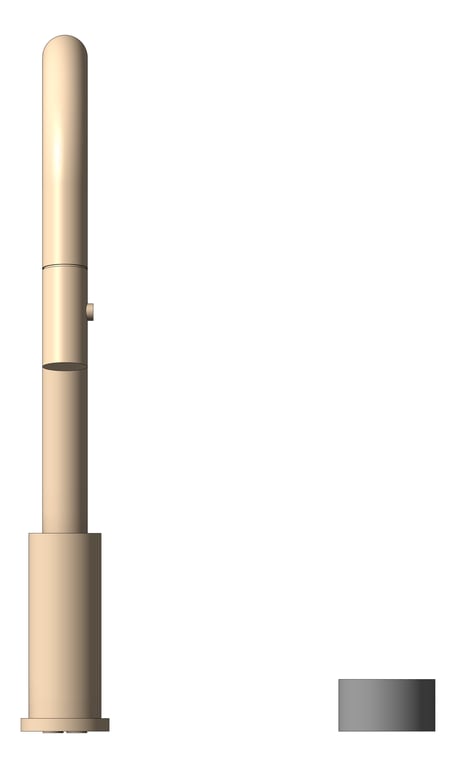 Front Image of MixerSet Sink Nero Opal Progressive PullOut