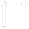 Plan Image of MixerSet Sink Nero Opal Progressive PullOut